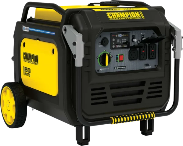 Champion 100719 Generator Gas Inverter CO Shield Electric Start